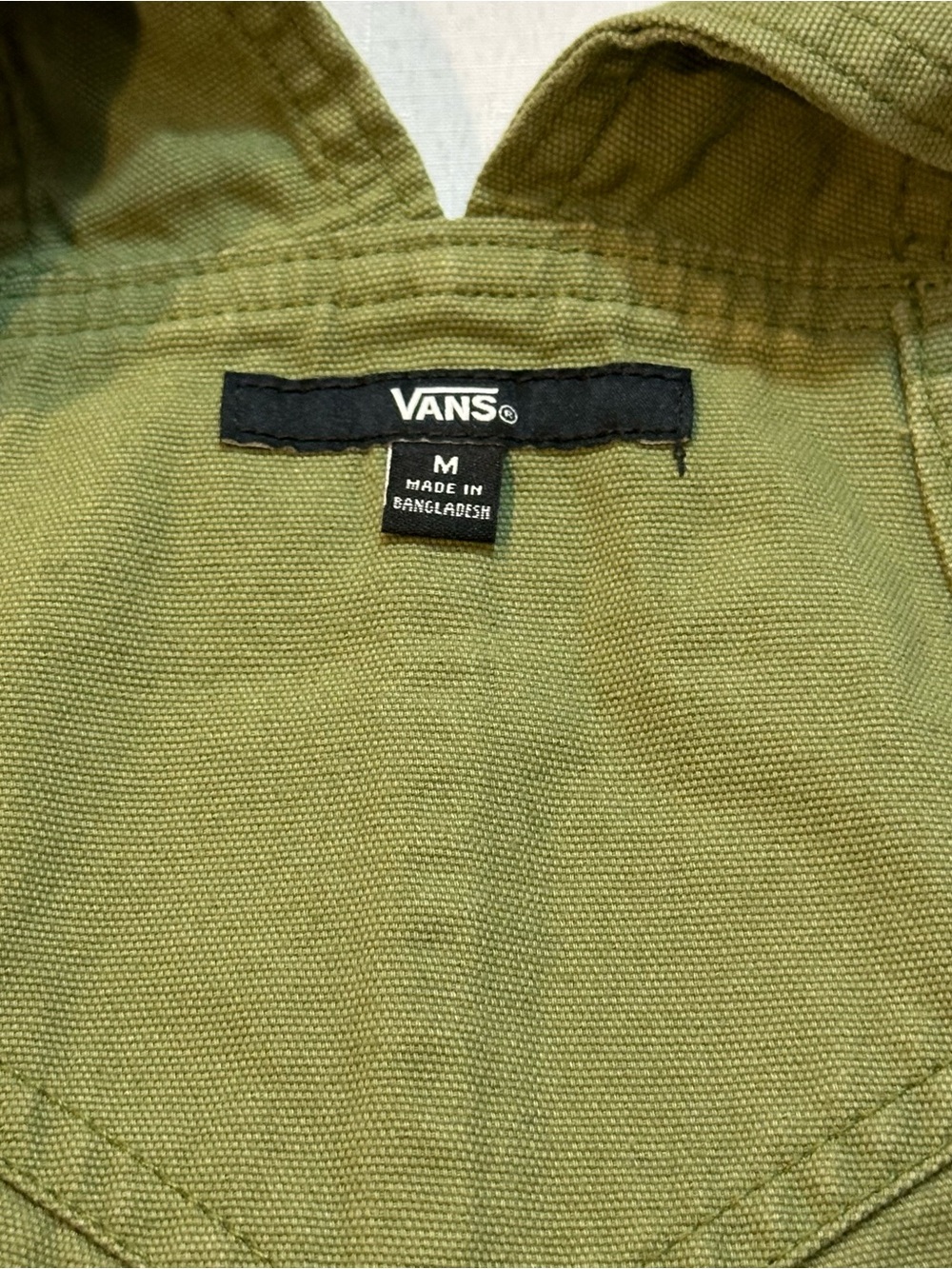 Vans Olive Green Utility Overalls Medium - Picture 10 of 16